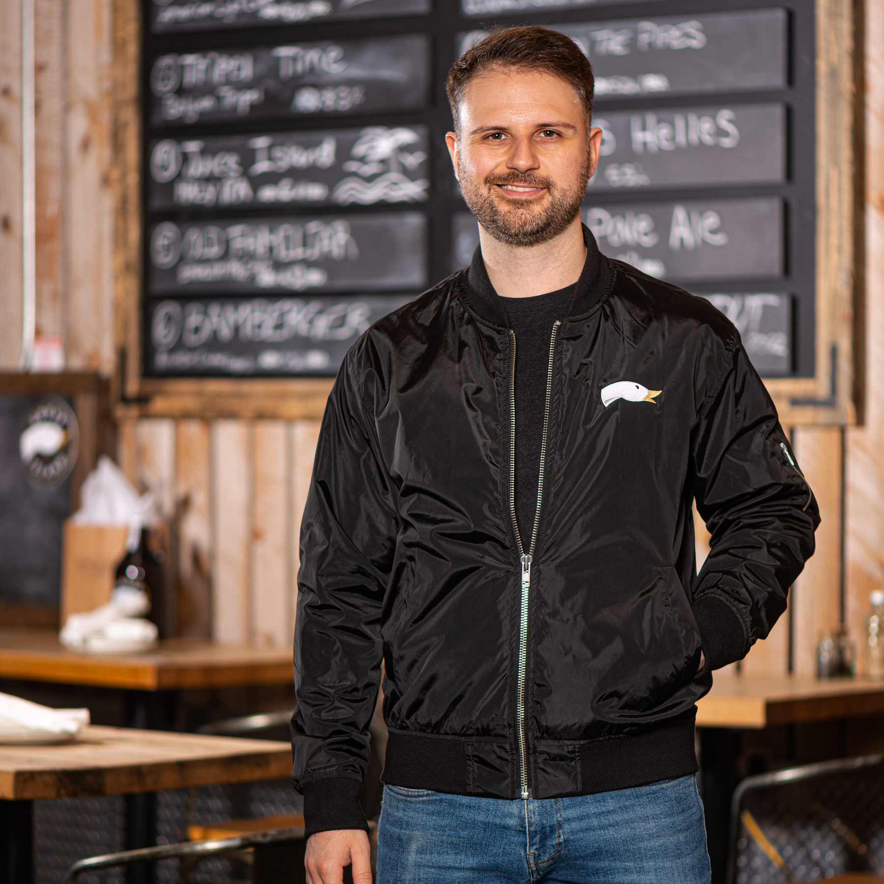 Goose Island Premium Bomber Jacket