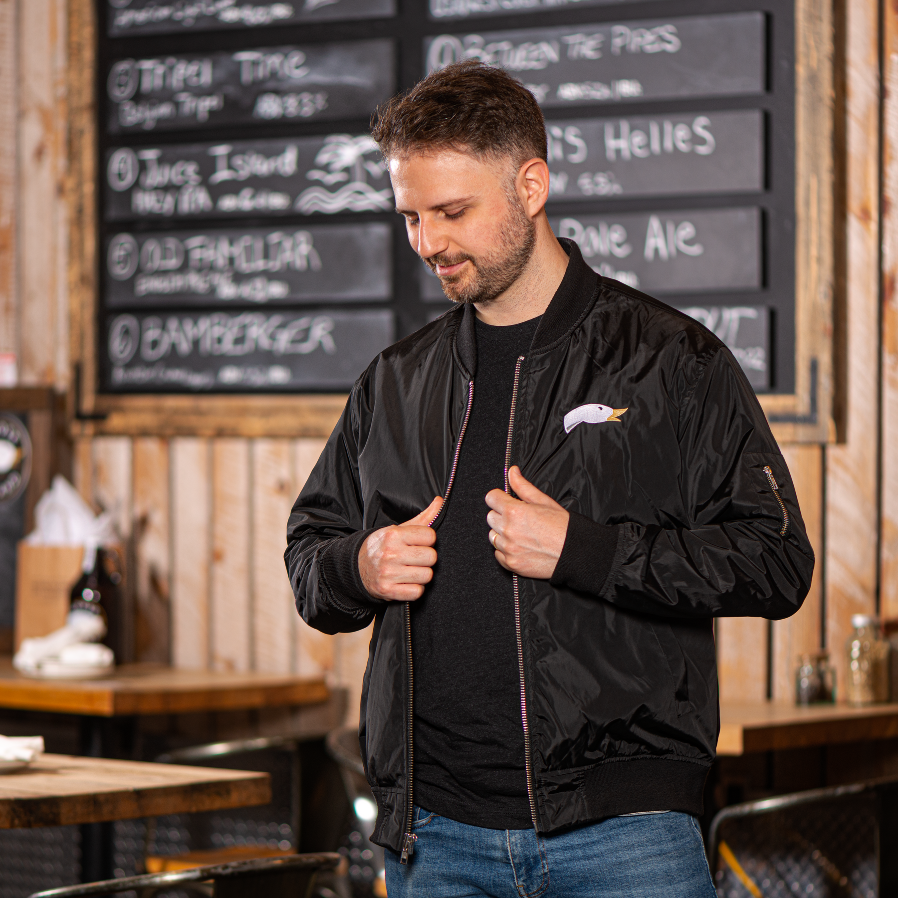 Goose Island Premium Bomber Jacket
