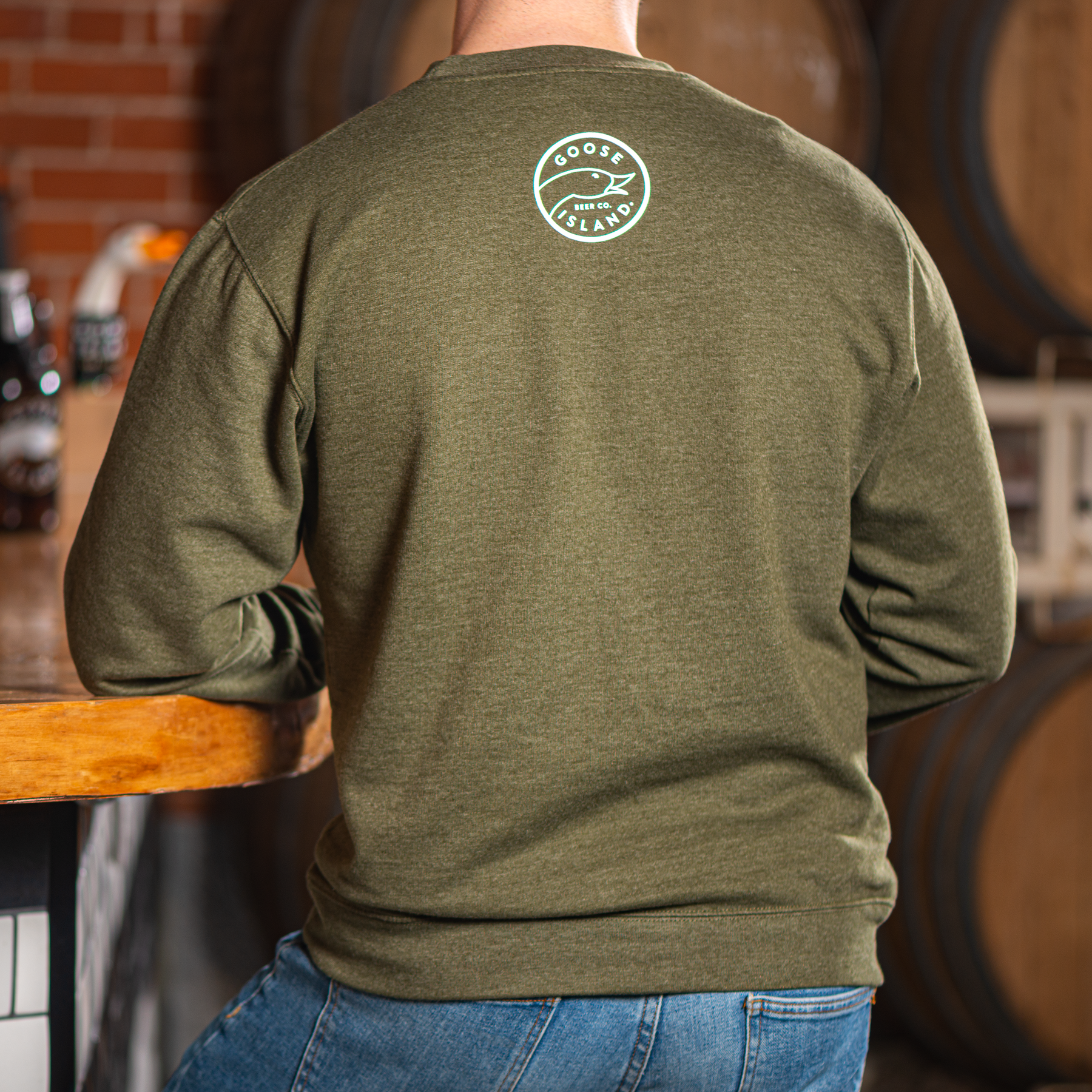 Goose Island Toronto Green Crewneck