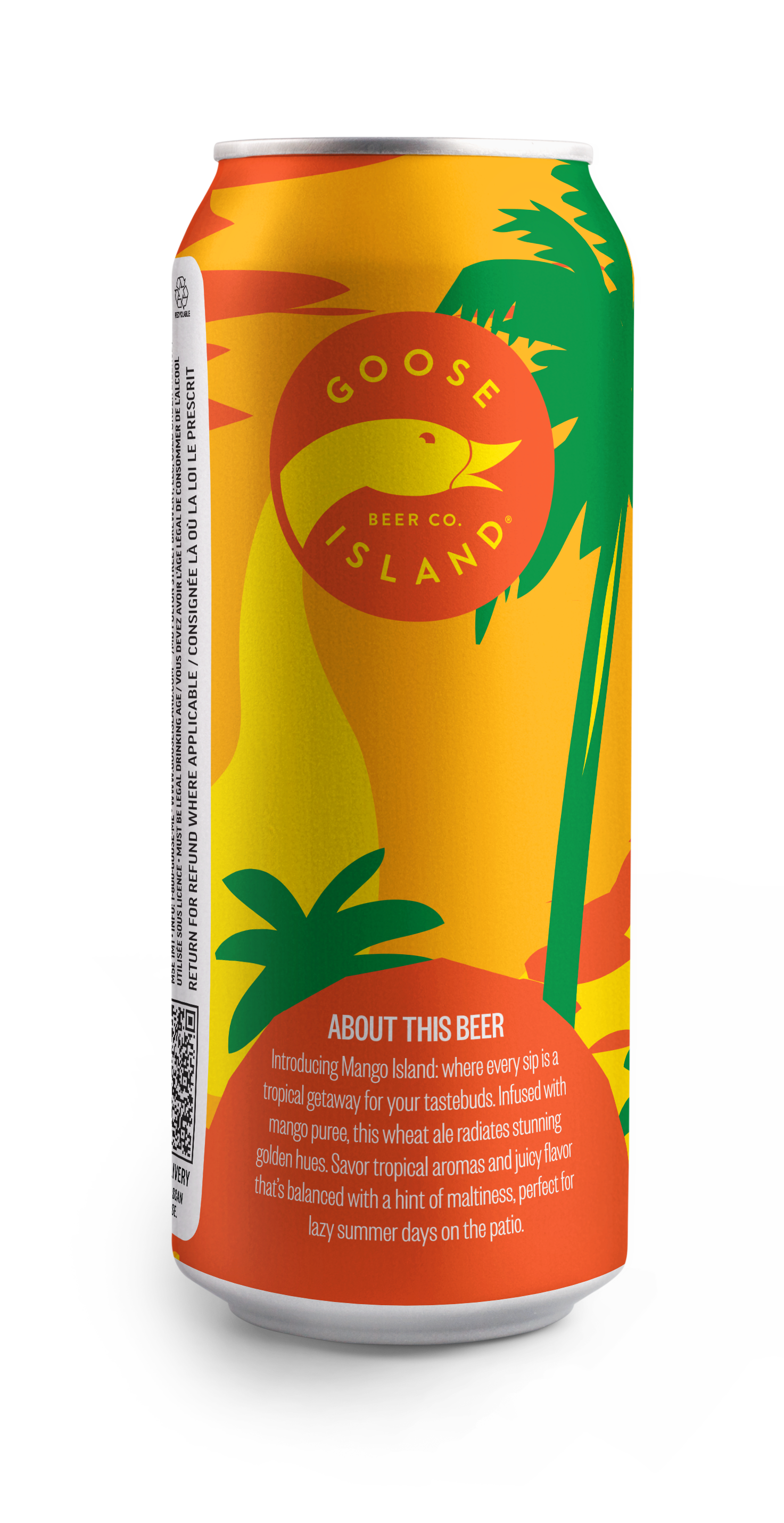 Mango Island - Wheat Ale w/ Mango - 4.6% ABV