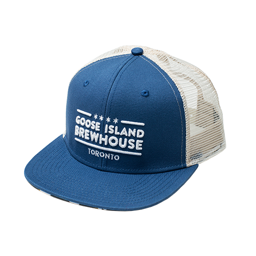 Embroidered Goose Island Brewhouse Toronto Logo Mesh Back Hat