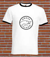 Goose Island Black Edge White Tee