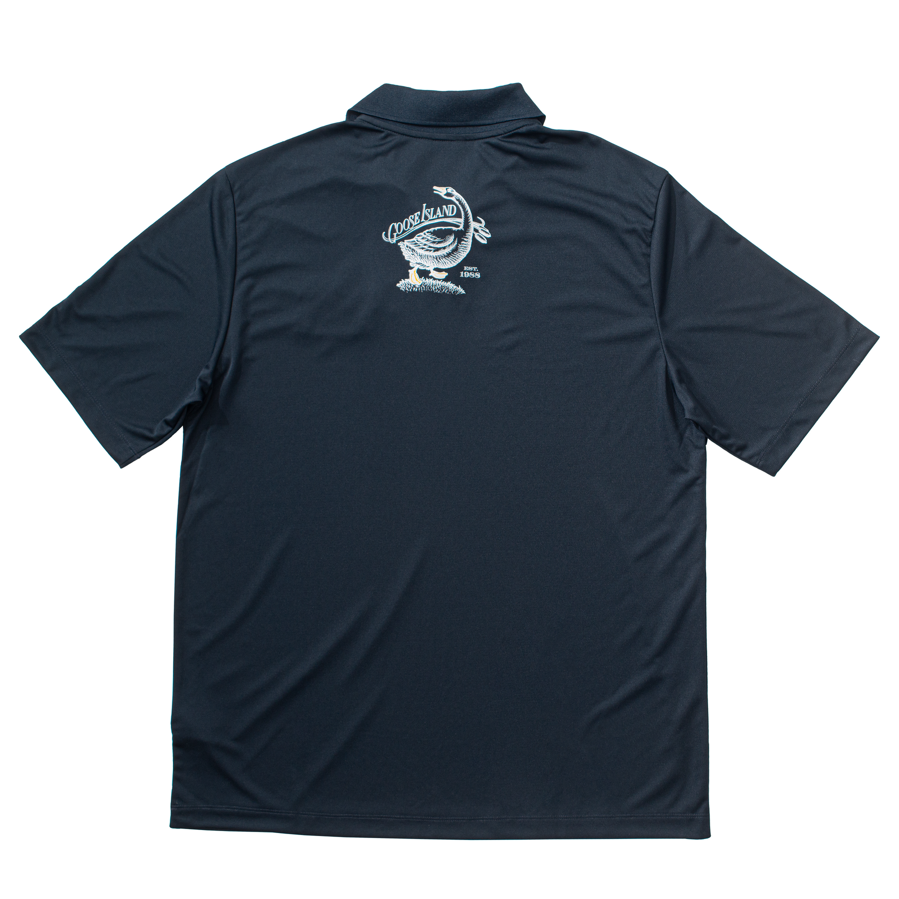 Goose Island Navy Golf Shirt