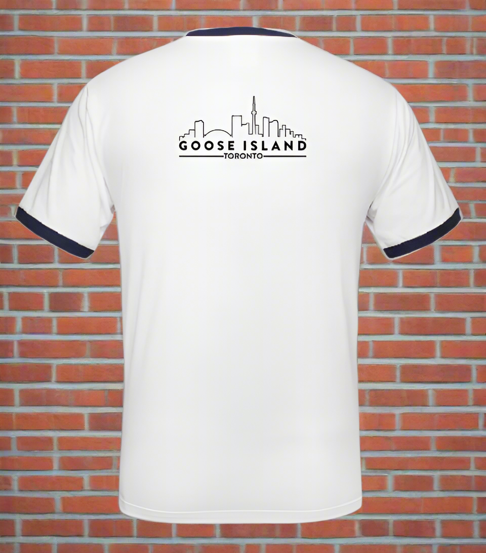 Goose Island Black Edge White Tee